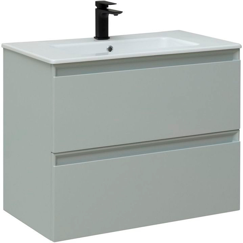 Тумба под раковину Allen Brau Eclipse 80 светло - зеленый матовый 1.E1002.PWM - 2