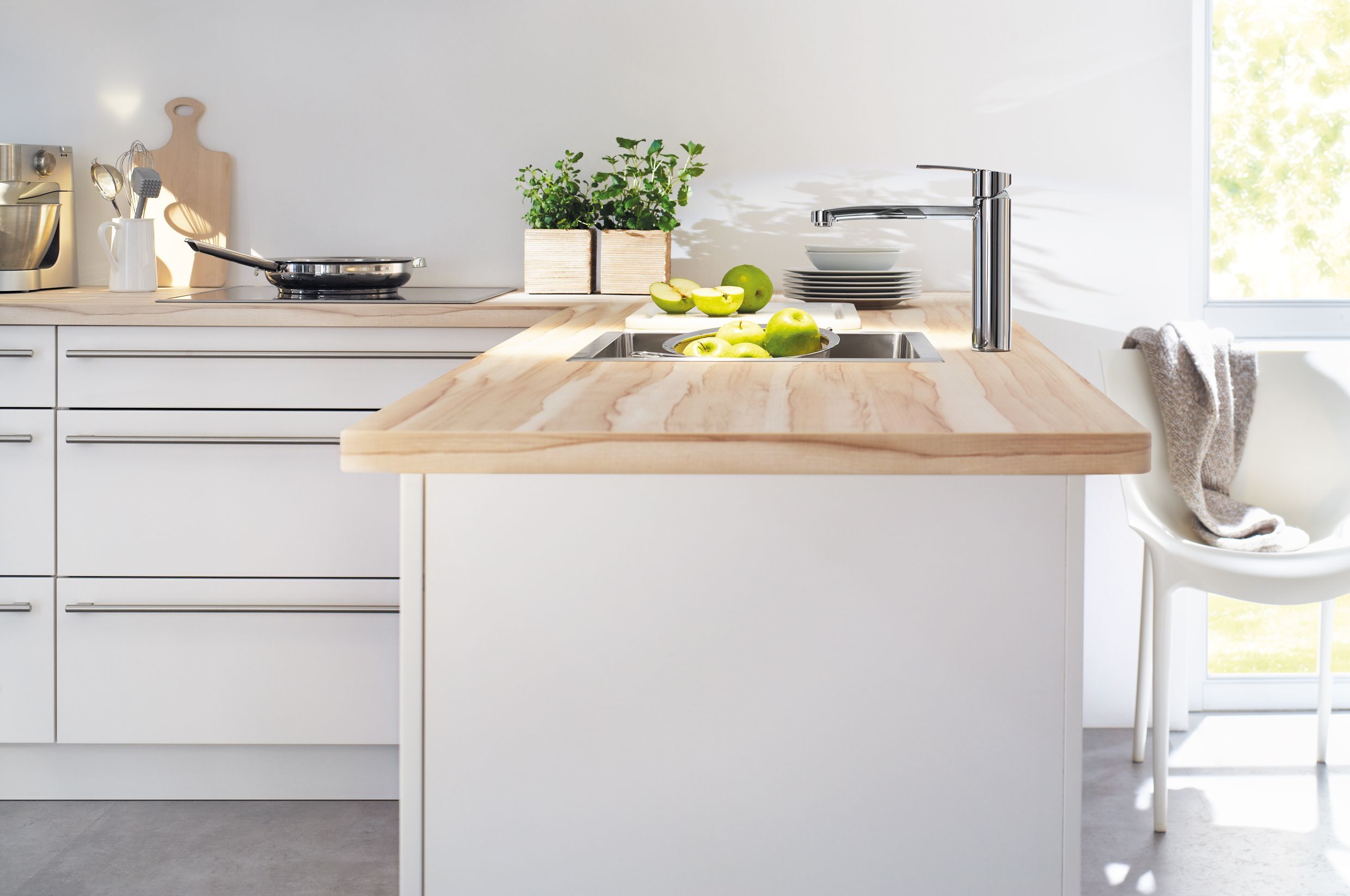 Смеситель Grohe Eurostyle Cosmopolitan 31124002 для кухонной мойки - 3