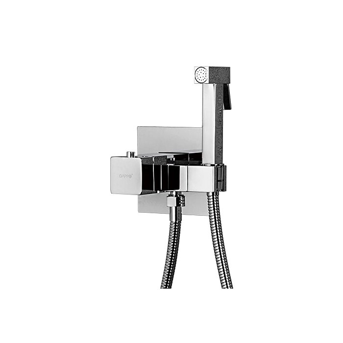 Термостатический смеситель с гигиеническим душем Gappo G7207-40 - 0