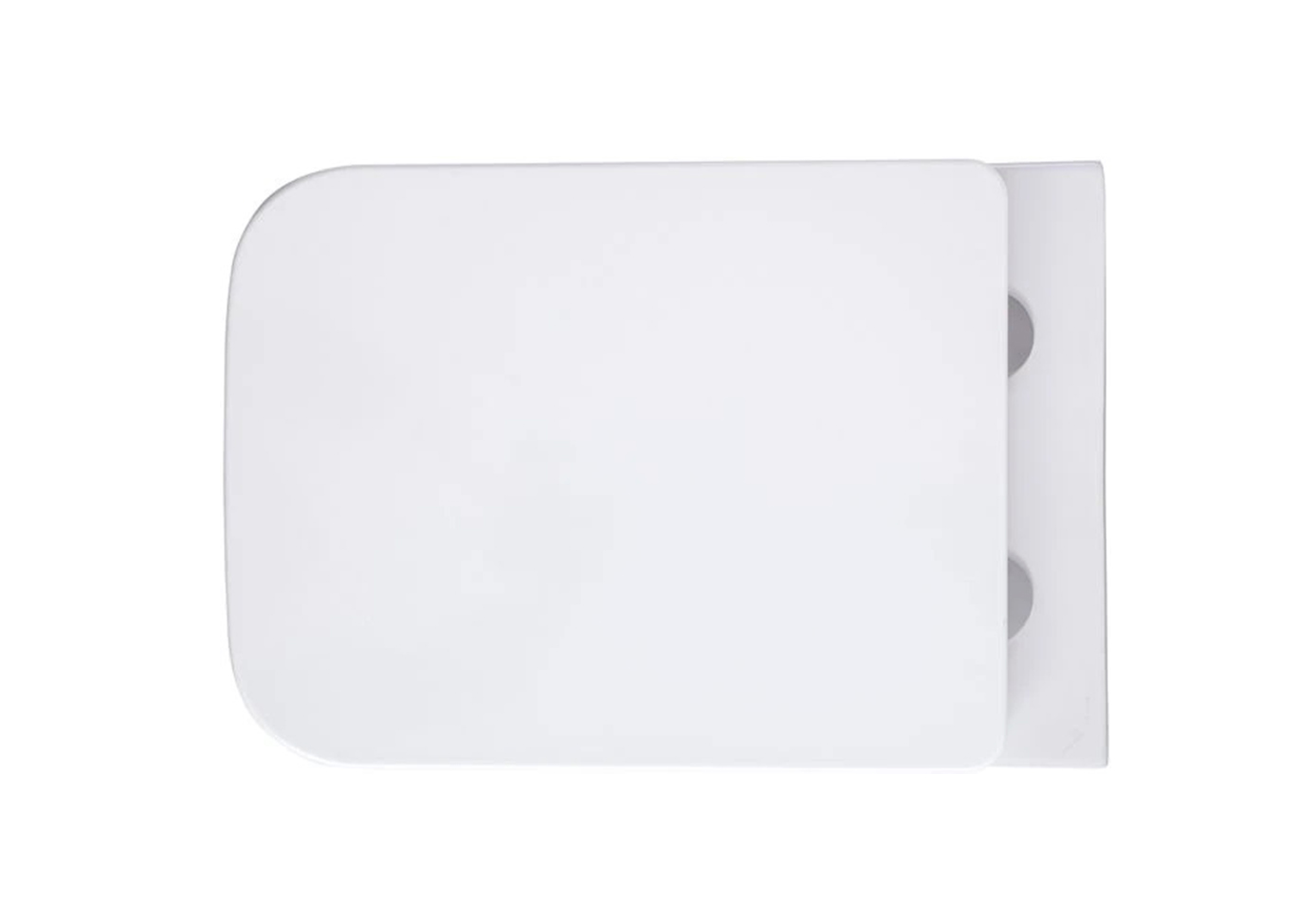 Унитаз подвесной безободковый AQUATEK АМАДЕО 515*370*315 мм, тонкое сиденье с механизмом плавного закрывания, крепеж AQ1163-00 - 6