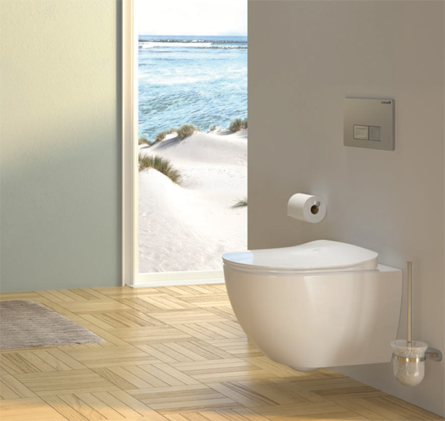 Кнопка смыва Creavit Ore, хром глянцевый GP3004.00 - 1