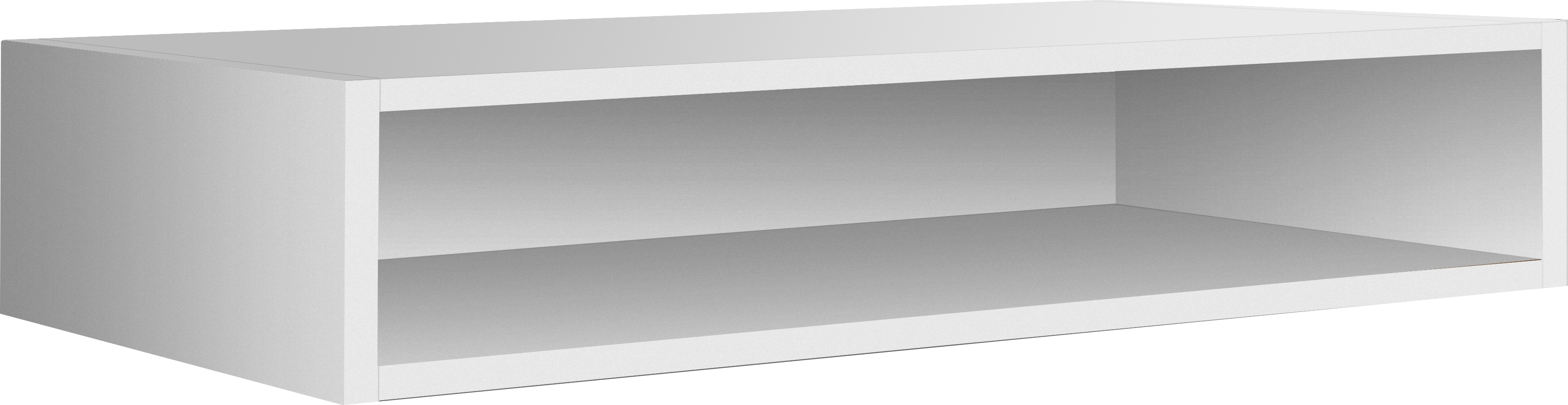 M90OHX0750WG GEM, Open-space для базы, подвесной, 75 см, цвет: белый, глянец - 0