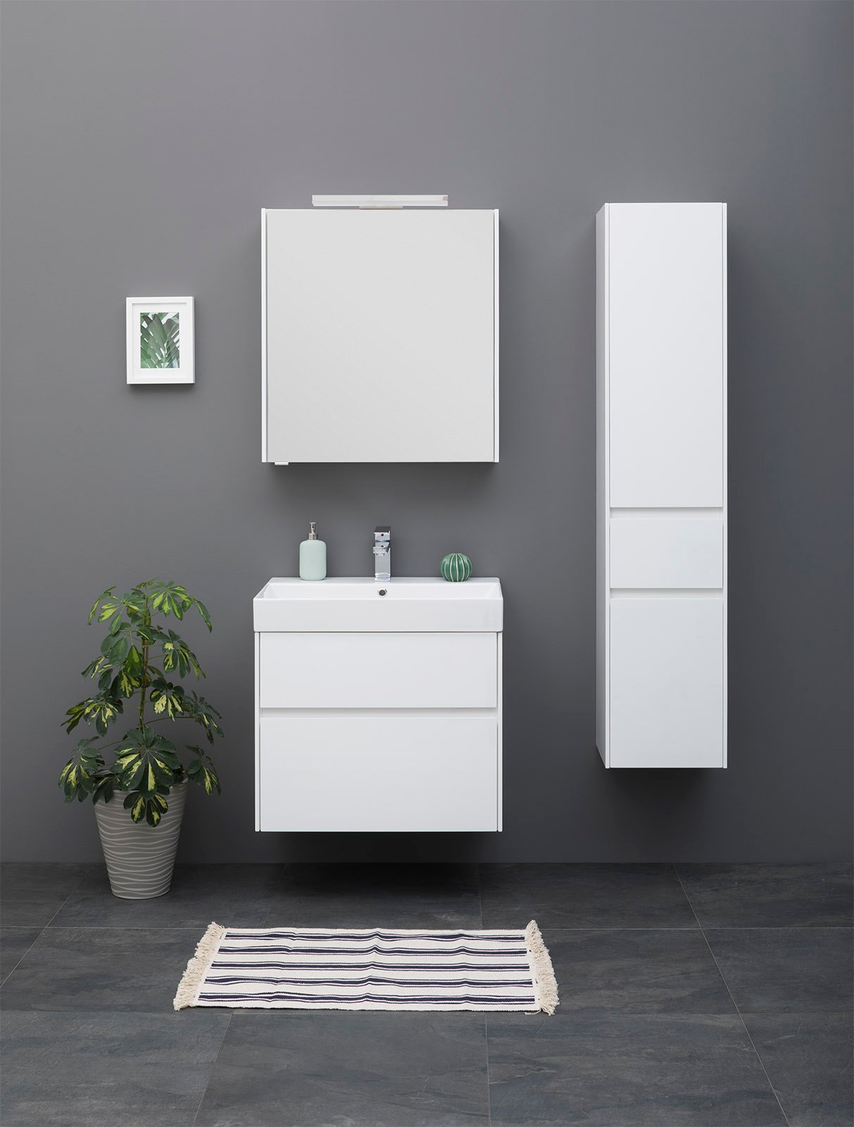 Шкаф-пенал Aquanet Бруклин 35 R 203966 - 1