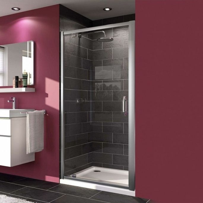 Душевая дверь в нишу Huppe X1 140703.069.321 распашная 90 см - 0