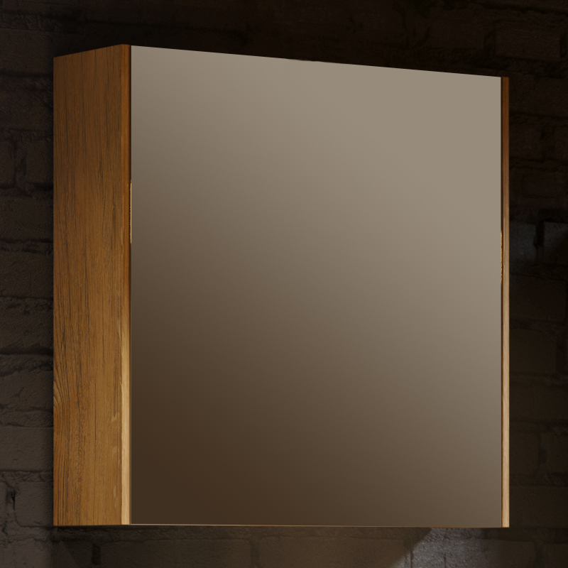 Зеркало-шкаф Aqwella 5 stars Mobi 60 дуб балтийский - 0