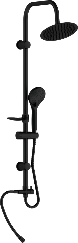 Душевая стойка GPD черный матовый DST19-2-S - 0