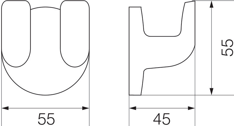 Крючок Veragio Oscar OSC-5232.BR бронза - 1
