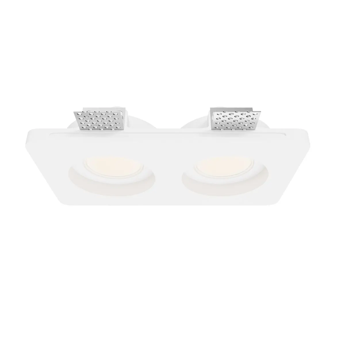 Встраиваемый светильник Maytoni Technical Gyps Modern DL002-GU10-02-W - 0