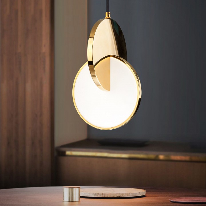 Подвесной светильник Eurosvet Lang 50225/1 LED золото - 1