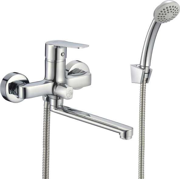 Смеситель Milardo Helic HELSB02M02 для ванны с душем - 0