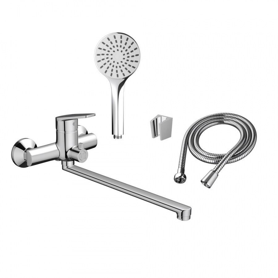 D4095000 Prime смеситель для ванны и душа универсальный излив - 0