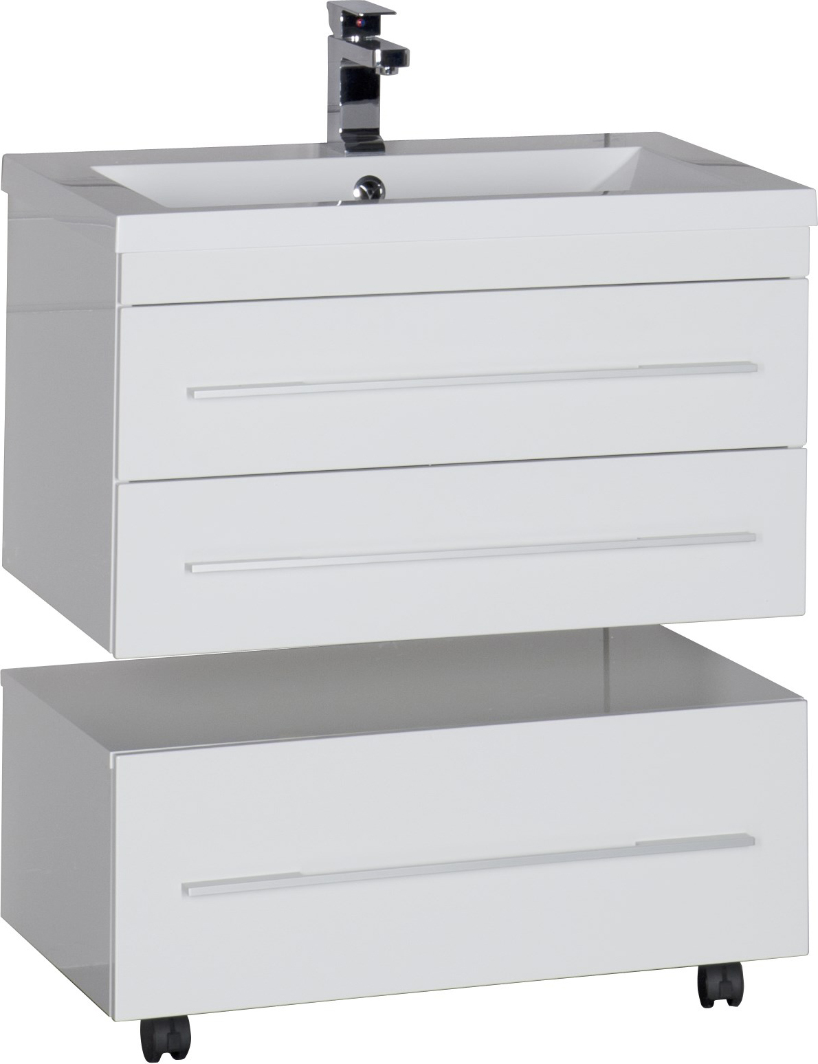 Тумба с раковиной Aquanet Нота 75 белая 171487 - 8