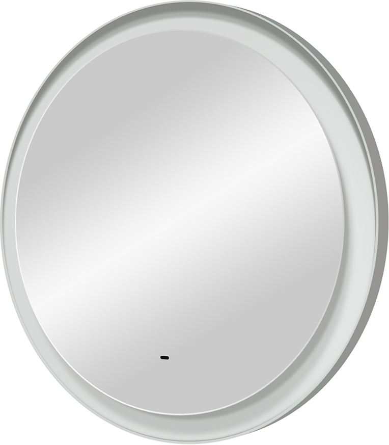 Зеркало круглое STWORKI Гриндстед 80 белое, с подсветкой ЗЛП2157 - 7