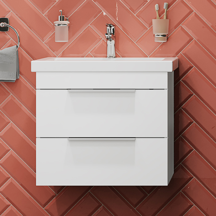 Мебель для ванной STWORKI Копенгаген 60 белая 467206 - 2