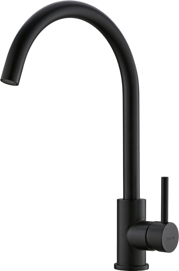 Смеситель BelBagno BB-LAM03-2-IN-NERO для кухонной мойки, черный - 0