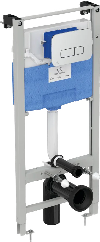 Система инсталляции для унитазов Ideal Standard Prosys с кнопкой хром R0308AA - 0