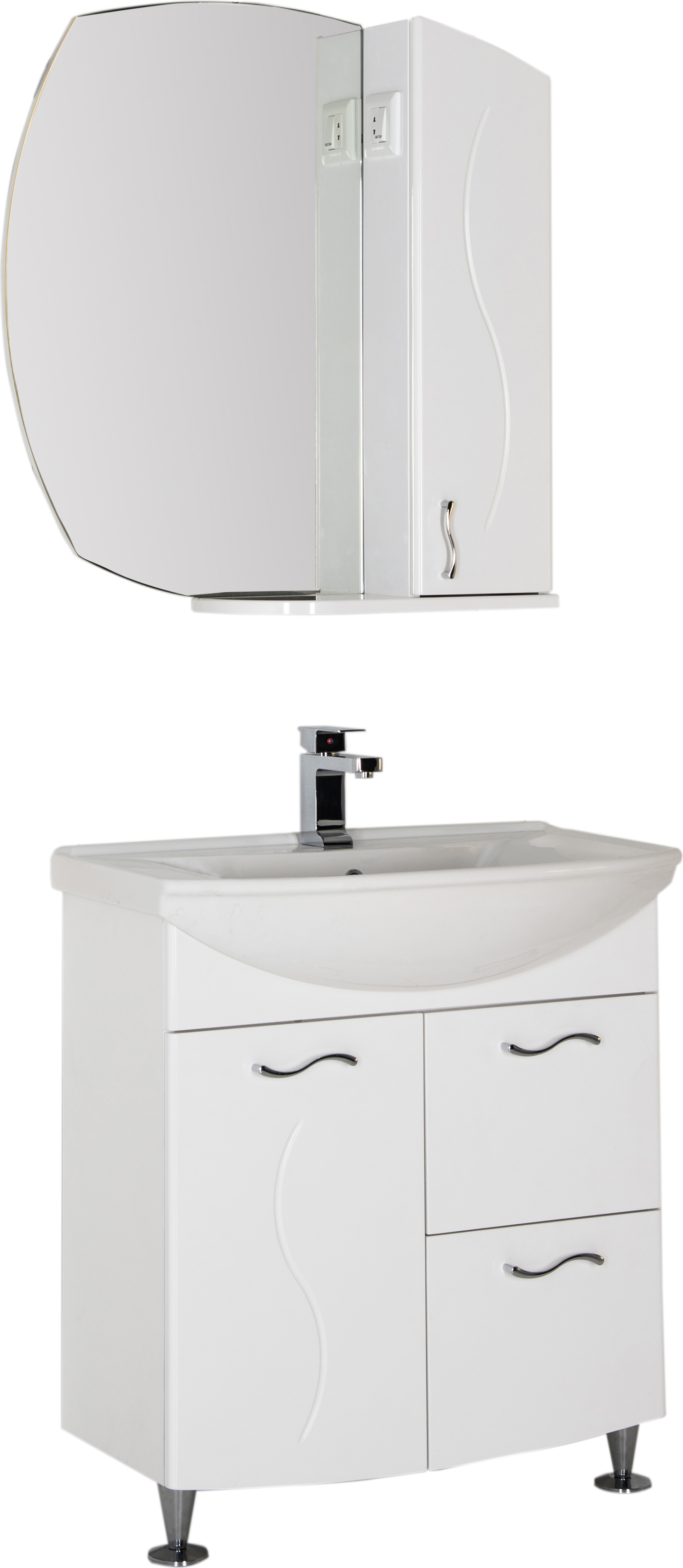 Мебель для ванной Aquanet Моника 75 - 0