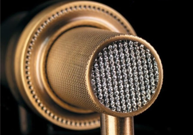 Держатель туалетной бумаги Boheme Royal Cristal Bronze с крышкой 10921-BR - 1