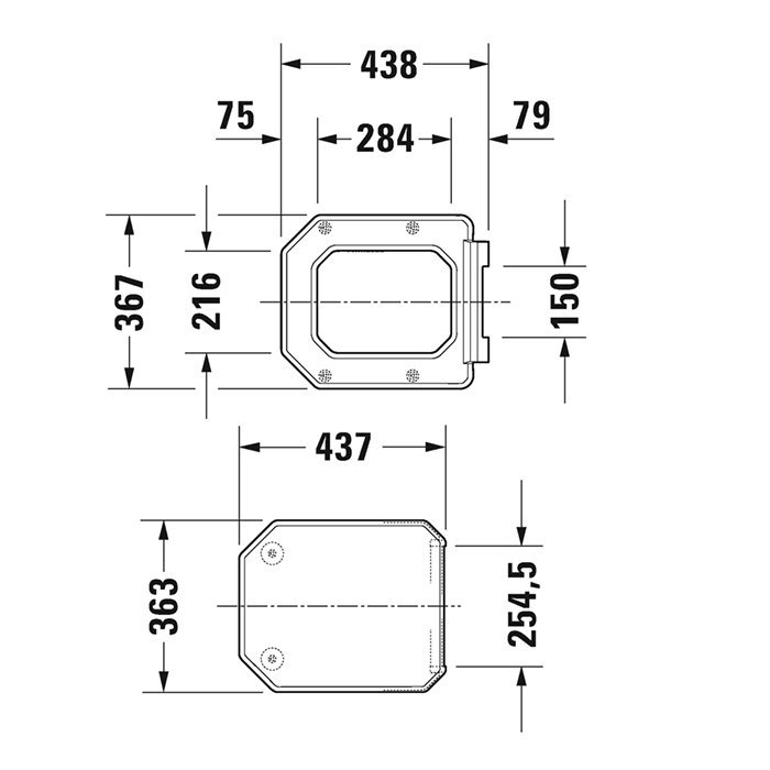 Сиденье для унитаза Duravit 1930  0064890000 - 1