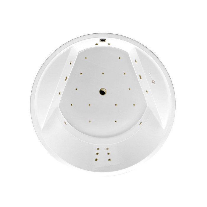 Ванна акриловая Excellent Great Arc Ultra 160 с гидромассажем белый - бронза WAEX.GRE16.ULTRA.BR - 0