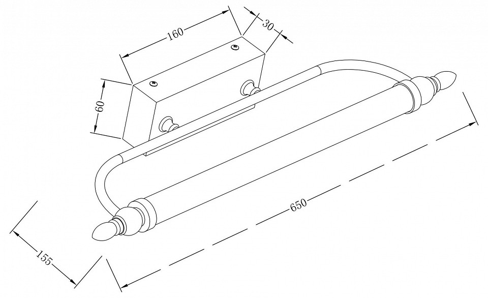 Подсветка для картин Maytoni Oculus MIR014WL-L12C3K - 1