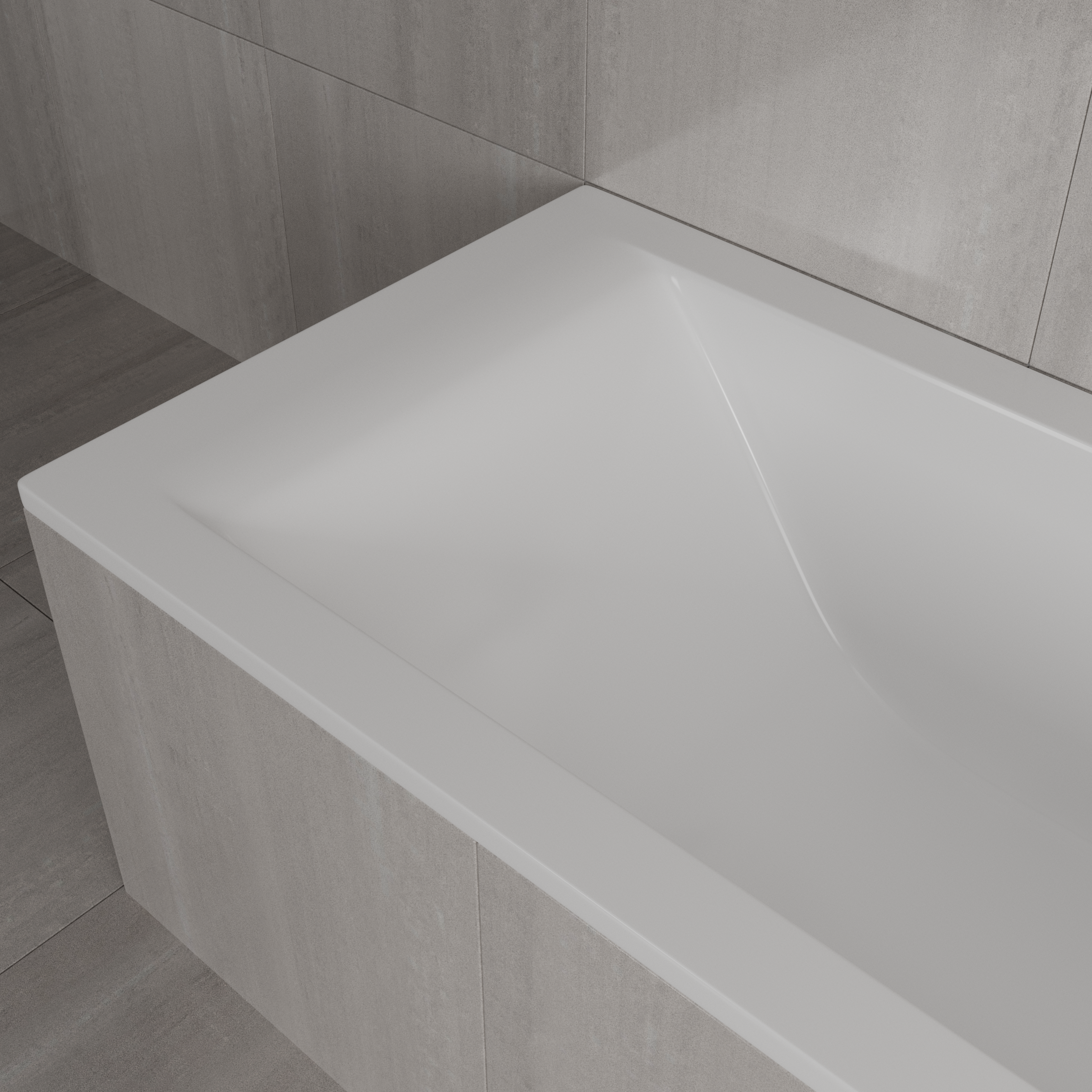 Ванна из литьевого мрамора Delice Diapason 180х80 белый DLR330009 - 4