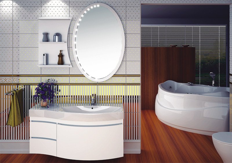 Мебельная раковина Aquanet Опера 115 R 169399 - 2