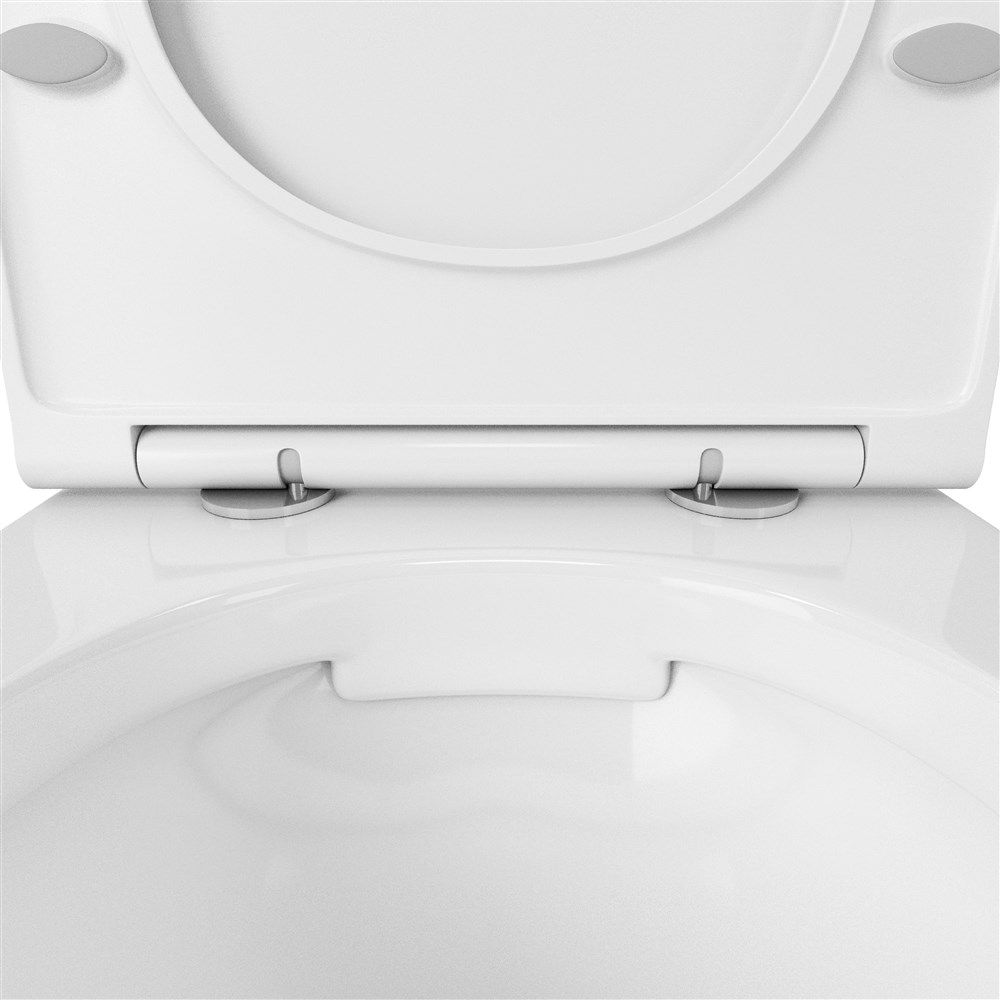 Унитаз подвесной Owl Vind Cirkel-H 49 см, безободковый OWLT190302 - 5