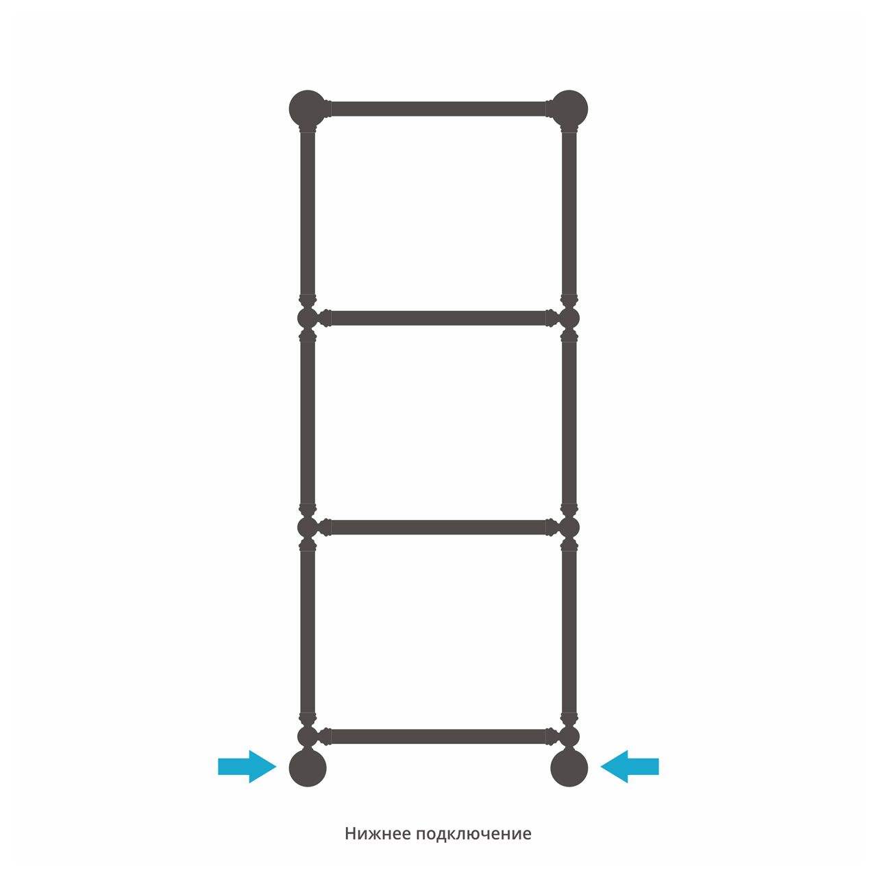 Полотенцесушитель водяной ДР 