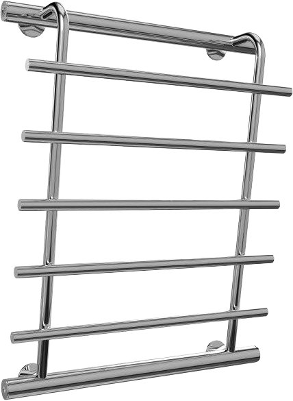 Водяной полотенцесушитель Terminus Каскад П5 600x500 Хром боковое подключение 4620768885570 - 0