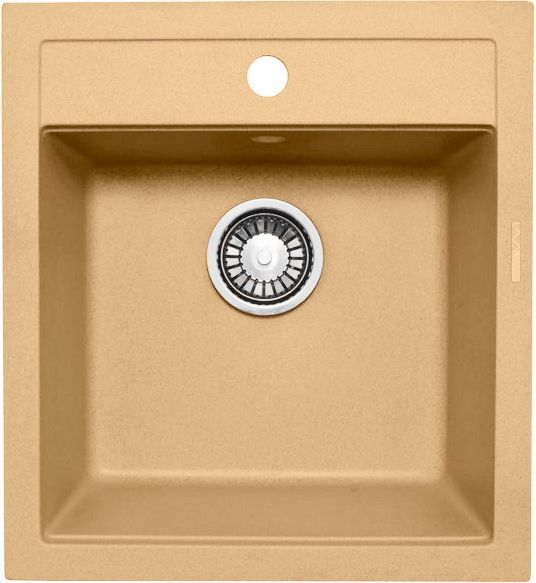 Мойка кухонная Lava Q1 светлый беж Q1.DUN - 0