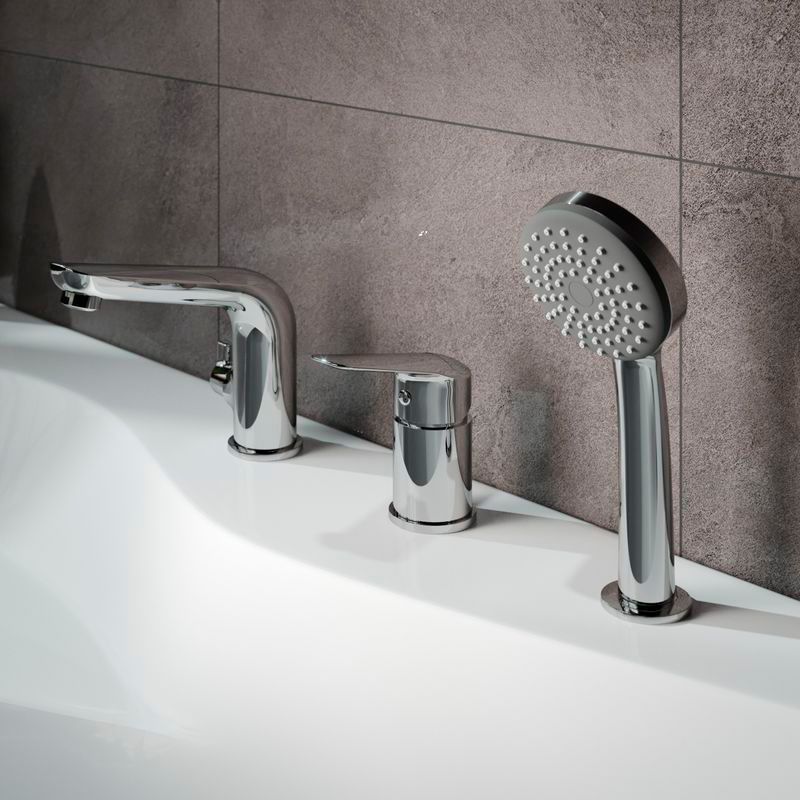 Смеситель Iddis Torr TORSB30i07 на борт ванны - 8