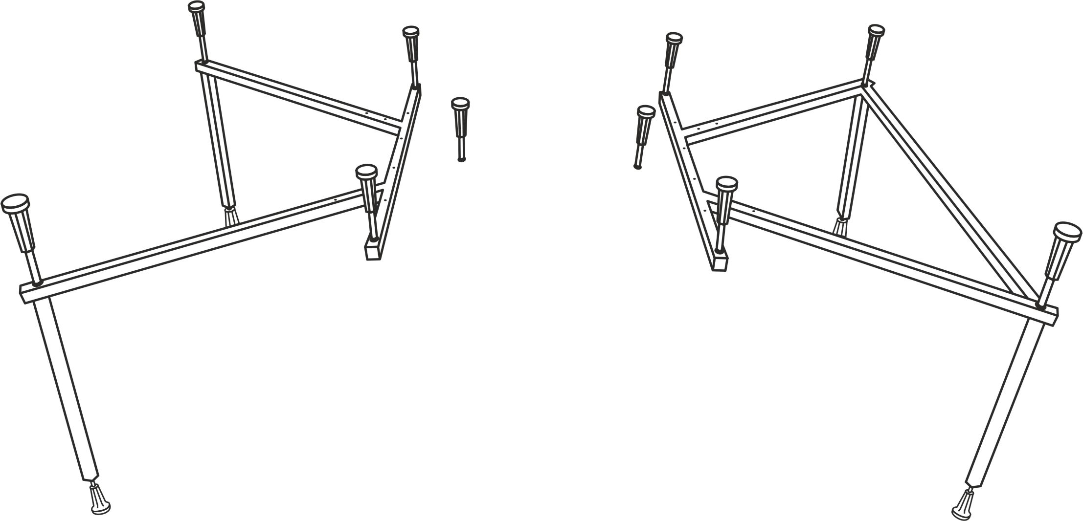 Каркас для ванны Excellent MR-09 - 0