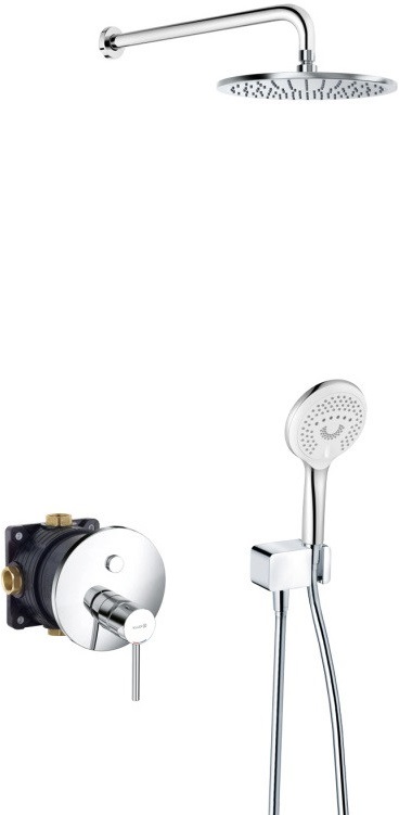 Душевой комплект Kludi Bozz 7 в 1 386400576 - 0