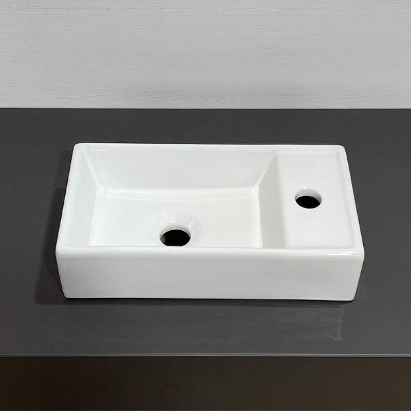 Тумба с раковиной Comforty Асти 40 белый глянец 00-00012835 - 2