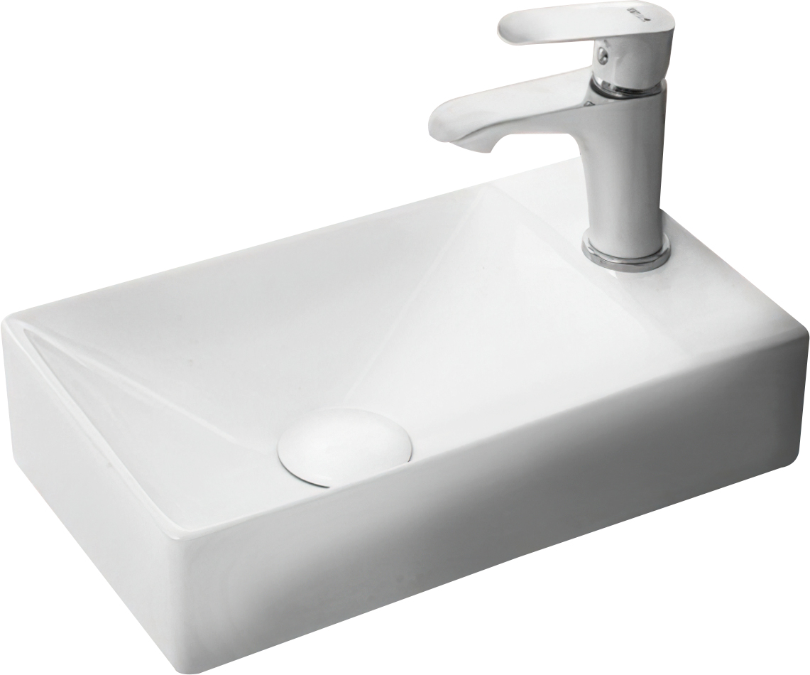 Раковина подвесная Weltwasser WW AISBACH 5111 R 37.5 белый  10000004592  - 0