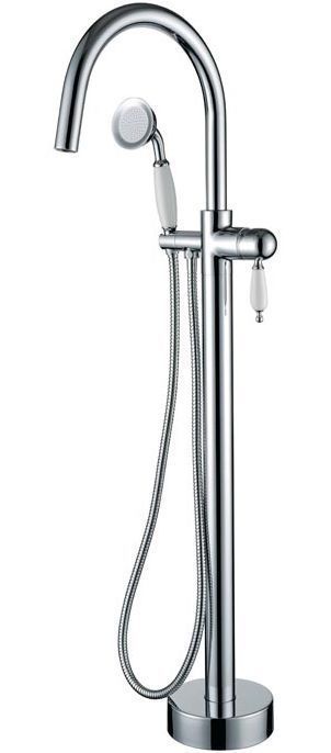 Смеситель Boheme Brillante 269 напольный, для ванны с душем - 0