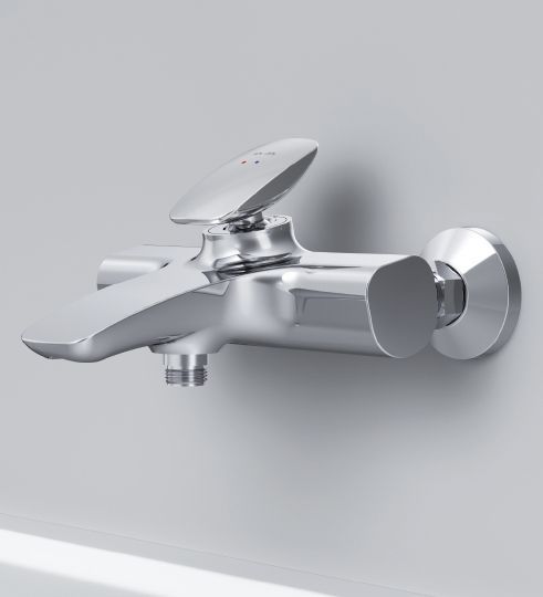 Смеситель для ванны Am.pm Spirit 2.0 хром  F70A10000 - 5