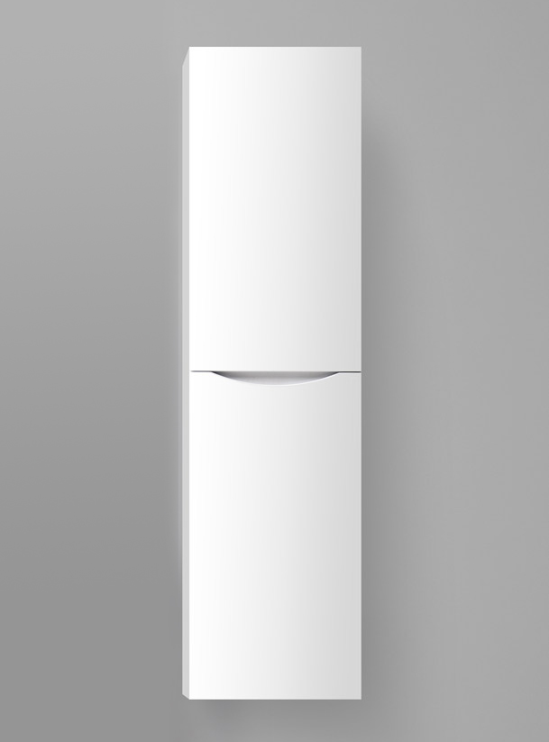 Шкаф-пенал BelBagno Fly-Marino R bianco lucido FLY-MARINO-1500-2A-SC-BL-P-R - 3