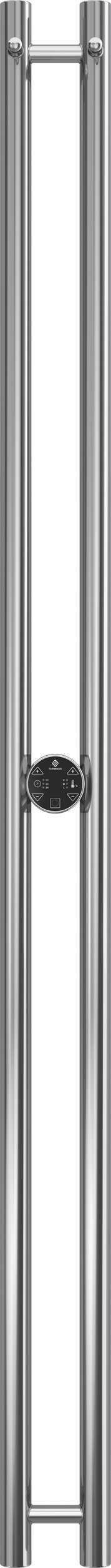 Электрический полотенцесушитель Terminus Дуо круг 114х1600 Хром 4670078528308 - 1