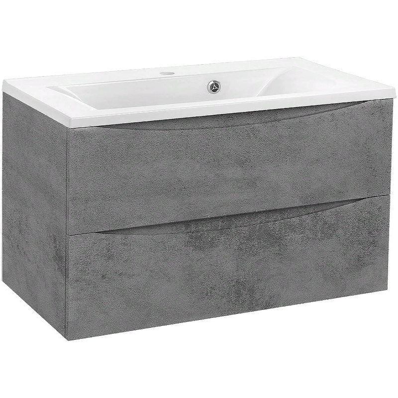 Тумба под раковину Vincea Mia 75 серая VMC-2MA750BT - 0