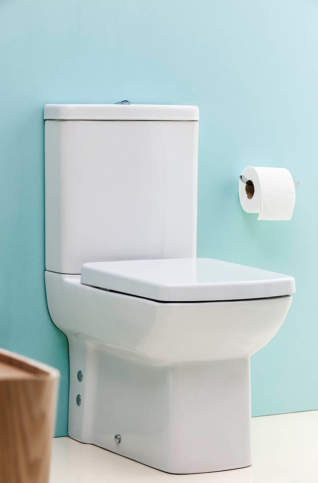 Чаша для унитаза-компакта Creavit Lara LR360 к стене, белая LR360-11CB00E-0000 - 1