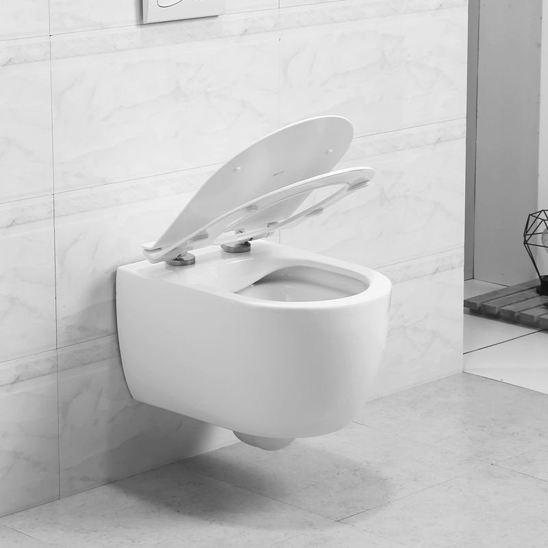 Унитаз подвесной Art&Max Bologna AM211CHR безободковый - 2