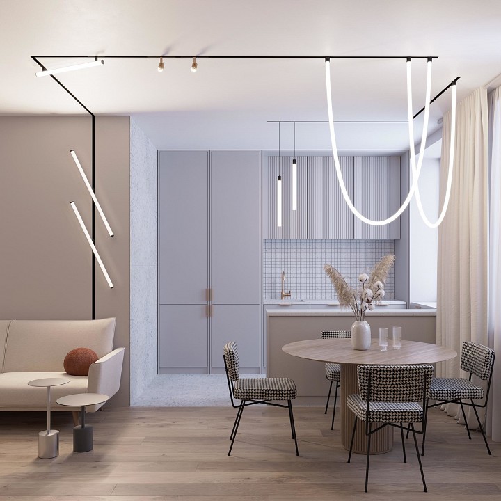 Трековый светодиодный светильник Arlight Mag-Orient-Spot-R45-12W Warm3000 040891 - 1