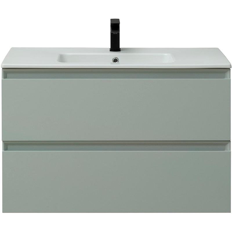 Тумба под раковину Allen Brau Eclipse 100 светло - зеленый матовый 1.E1003.PWM - 1