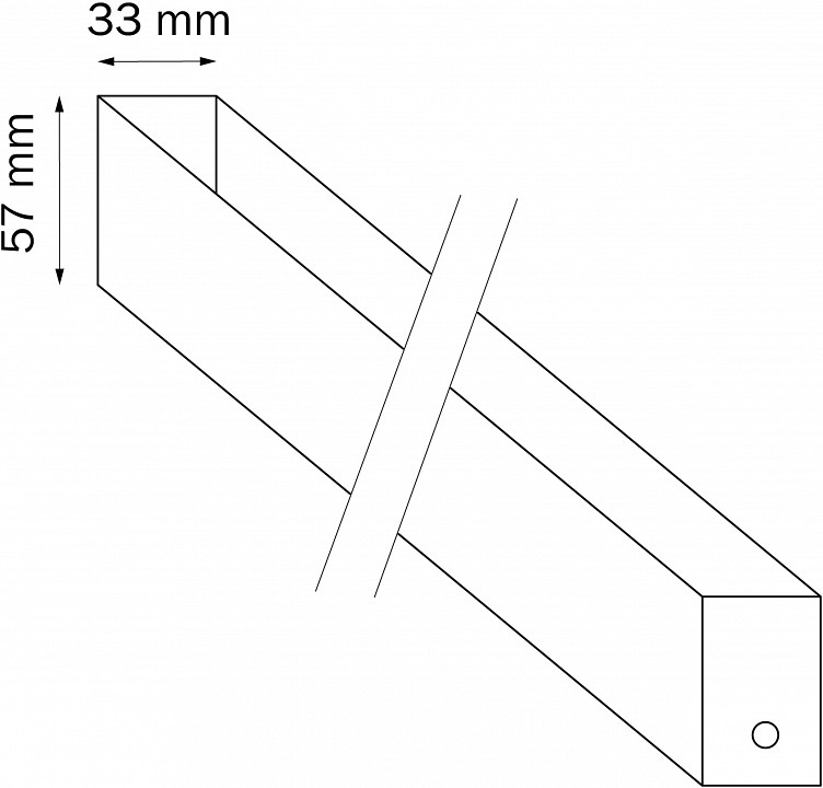 Трек накладной Lightstar Barra 505037 - 1