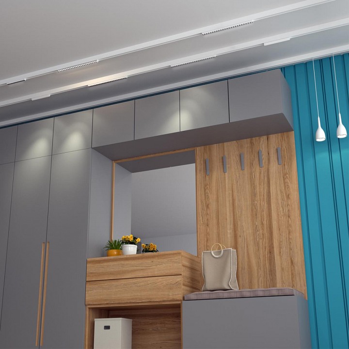 Трековый светодиодный светильник Novotech Shino Flum 358542 - 3