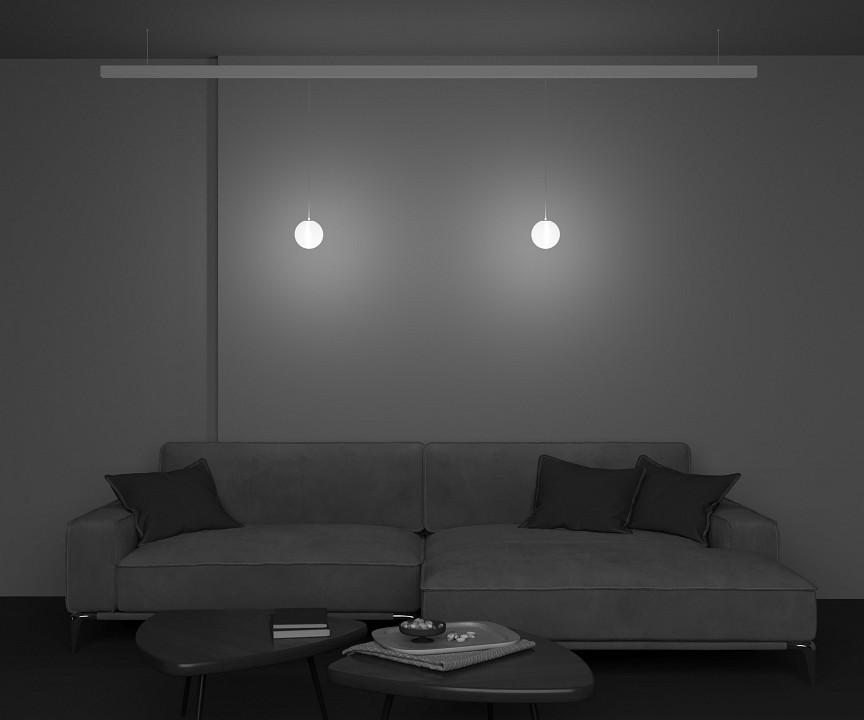 Подвесной светильник Maytoni Luna TR039-4-5WTW-DD-W - 2