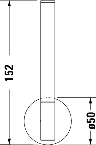 Держатель для запасных рулонов Duravit Starck T 0099394600 черный - 3