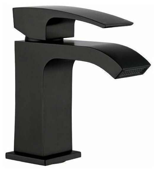 Смеситель для раковины Gappo черный матовый G1007-6 - 0